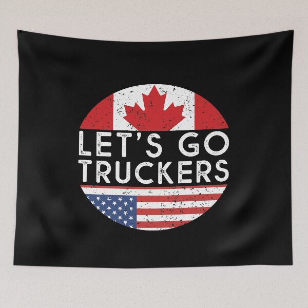 Item preview, let's go truckers, Freedom Convoy 2022 designed and sold by happy gift art.