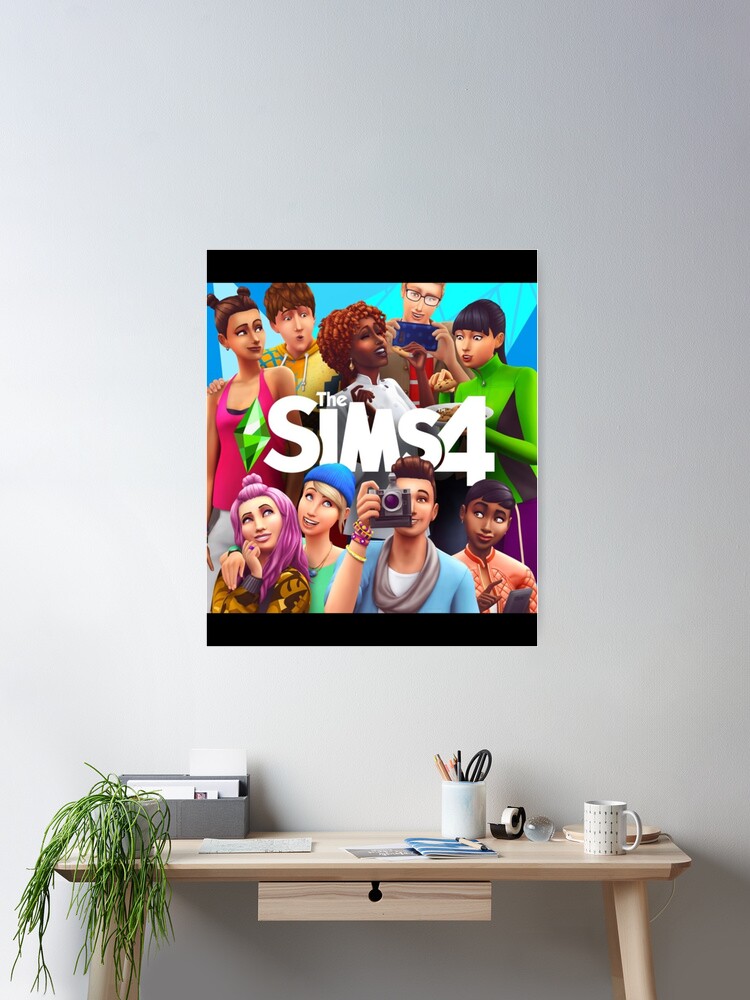 Sims cheats poster DIGITAL DOWNLOAD sims 4 poster gaming poster sims merch  decoration wall art sim gamer