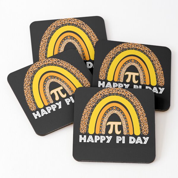 Item preview, Happy PI Day Leopard Print Rainbow pi Day designed and sold by CREATIVE-TEE.