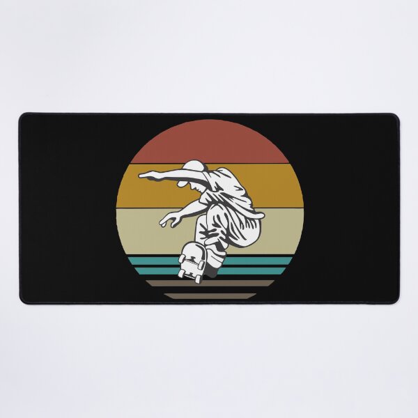 Item preview, Retro 80s Tropical Sun Vaporwave Summer Skateboarder designed and sold by IZiets.