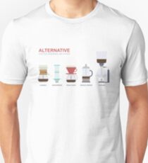 alternative brewing coffee methods Unisex T-Shirt
