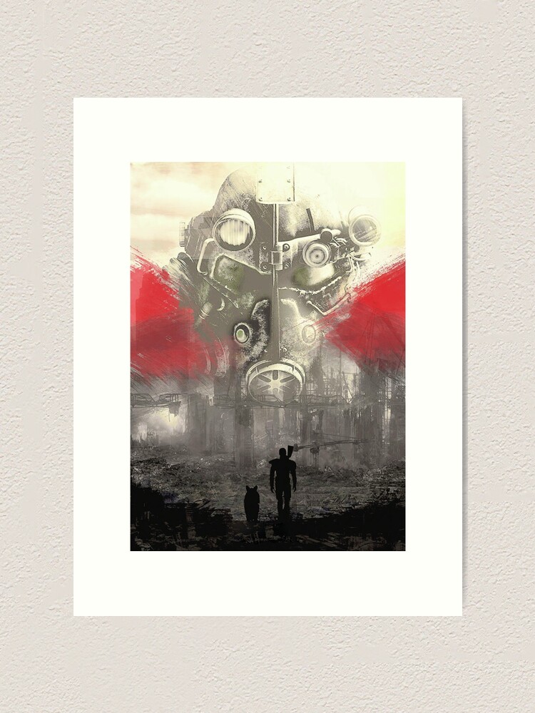Poster Métal Fallout 4 – Impression Sur Métal, Jeu Vidéo, Neuf