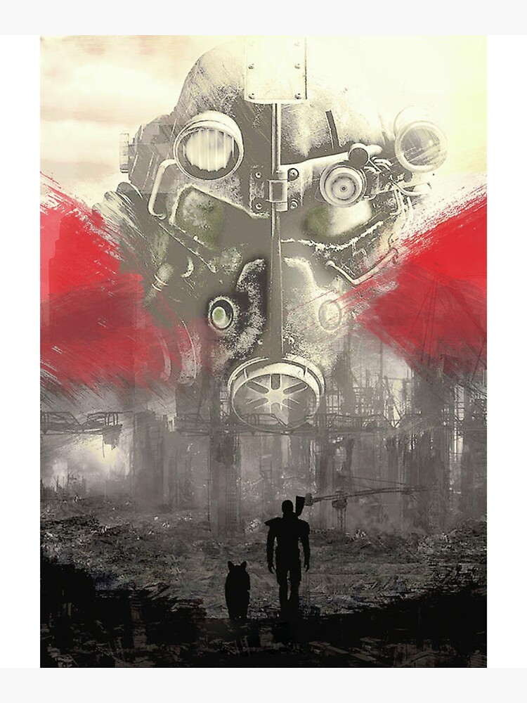 Fallout 3 Enclave Battle Power Armor Gaming  Poster for Sale by