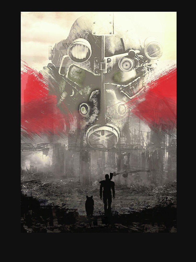 Fallout 3 Enclave Battle Power Armor Gaming  Poster for Sale by  ScriblrCrearTs