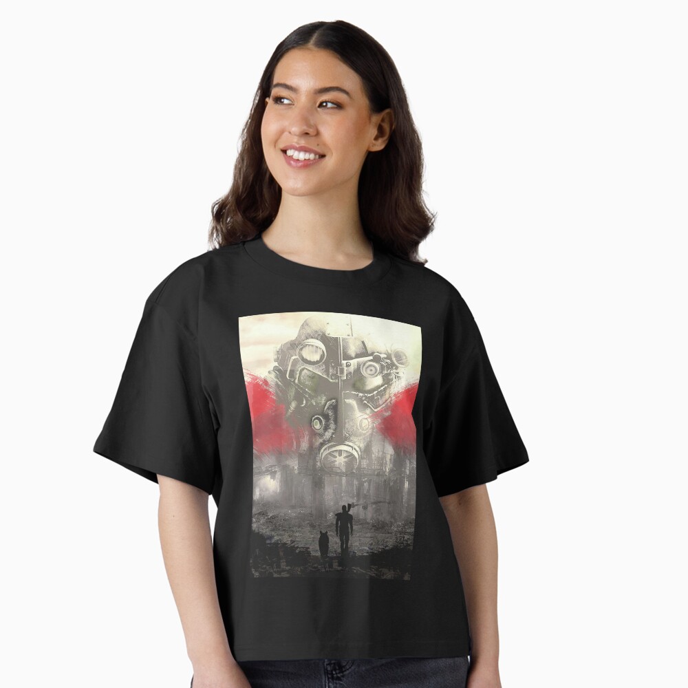 Vista previa del artículo con la obra «Camiseta holgada boxy», diseñado y vendido por ScriblrCrearTs.