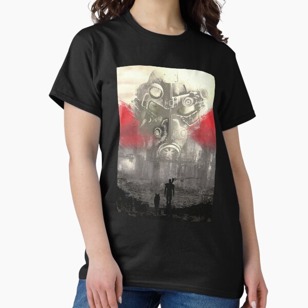 Vista previa del artículo con la obra «Arte de videojuegos de servoarmadura de Fallout 4», diseñado y vendido por ScriblrCrearTs.