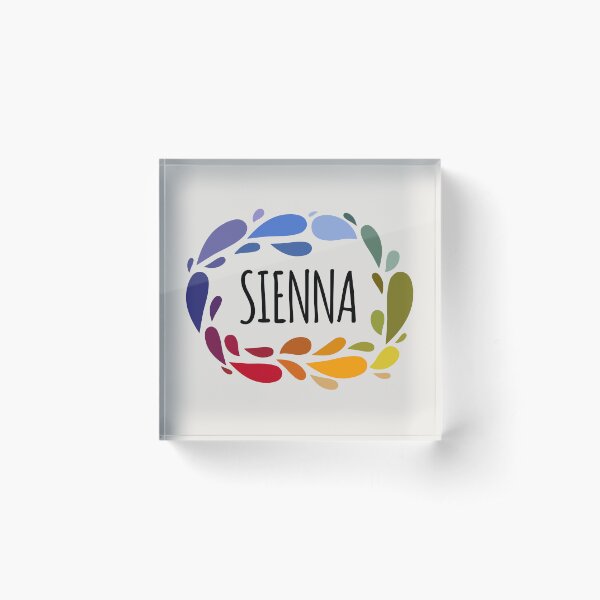 Item preview, Sienna Name Cute Colorful Gift Named Sienna designed and sold by kindxinn.