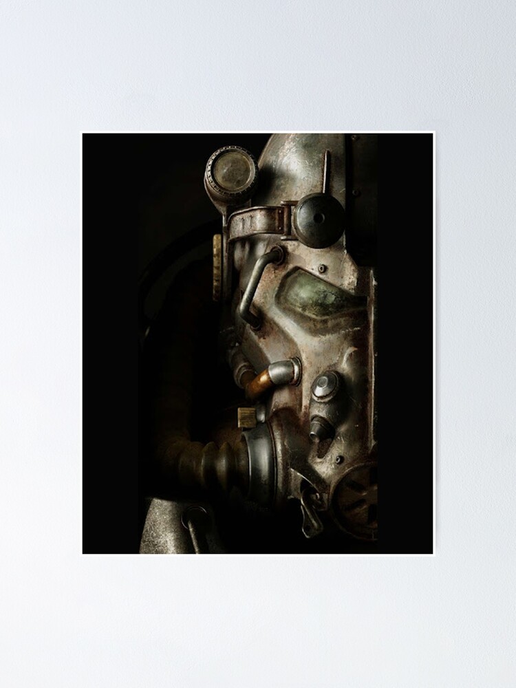 Fallout 3 Enclave Battle Power Armor Gaming  Poster for Sale by
