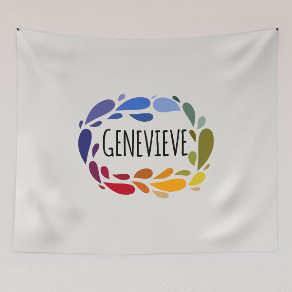 Item preview, Genevieve Name Cute Colorful Gift Named Genevieve designed and sold by kindxinn.
