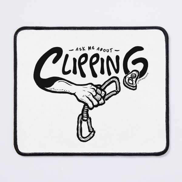 Item preview, Lead Climbing Clipping | Rock Climbing designed and sold by Designwith8.
