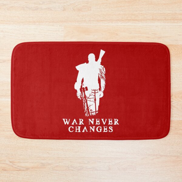 Item preview, WAR NEVER CHANGES   designed and sold by ScriblrCrearTs.