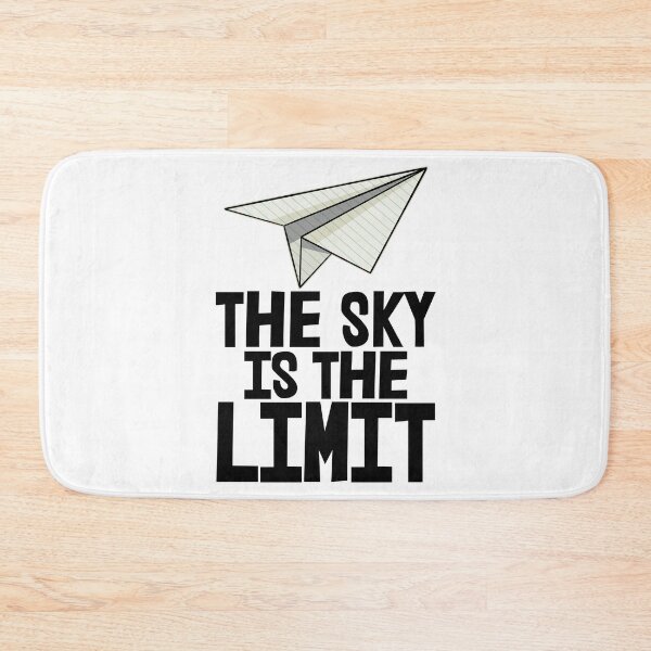 Item preview, The Sky Is The Limit Paper Plane designed and sold by Bendthetrend.
