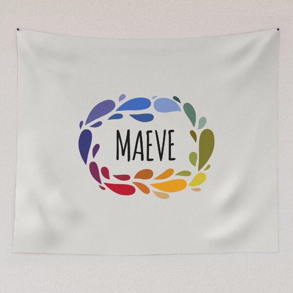 Item preview, Maeve Name Cute Colorful Gift Named Maeve designed and sold by kindxinn.