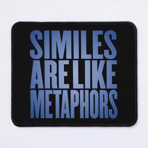 Item preview, Similes are like metaphors designed and sold by x1brett.
