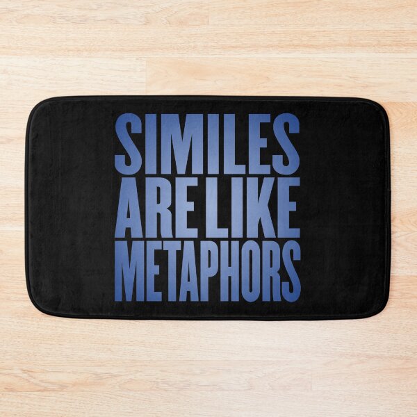 Item preview, Similes are like metaphors designed and sold by x1brett.