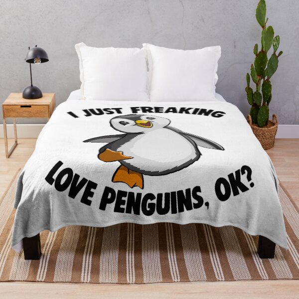Item preview, I Just Freaking Love Penguin Ok designed and sold by Bendthetrend.