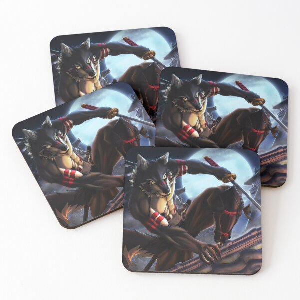 Item preview, shinobi wolf designed and sold by Gur-Gahar.