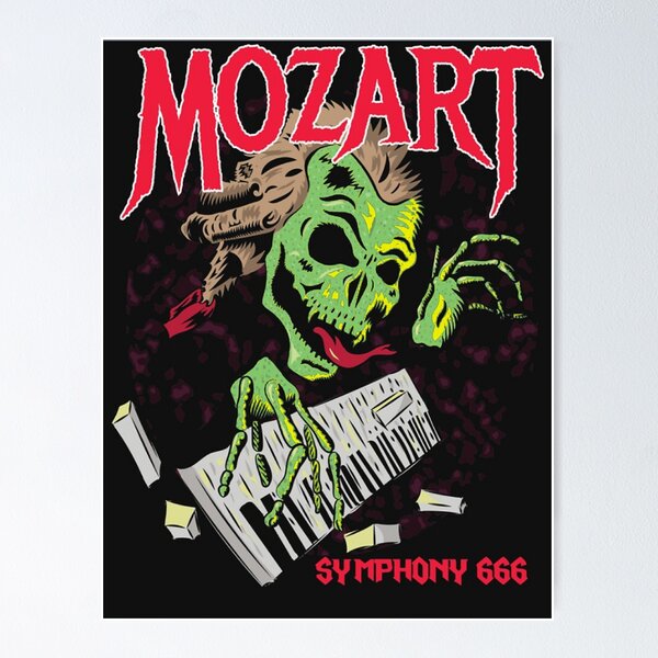 Vista previa del artículo con la obra «Mozart», diseñado y vendido por Cristianxander.
