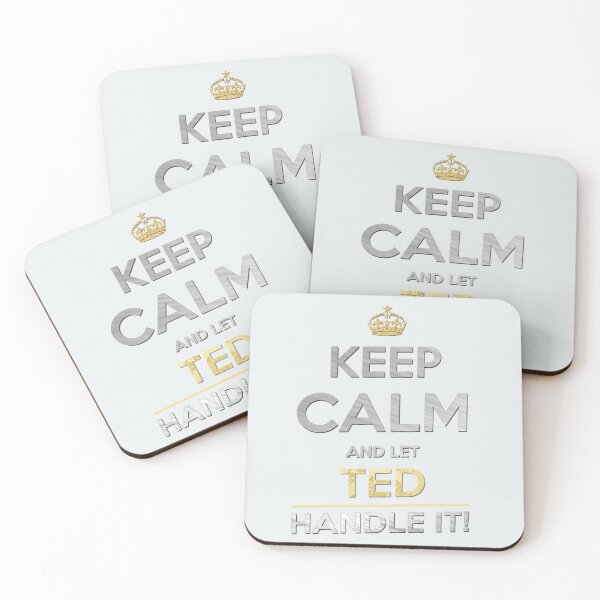 Item preview, Ted Name -  Keep Calm And Let Ted Handle It   designed and sold by LouieAdams.