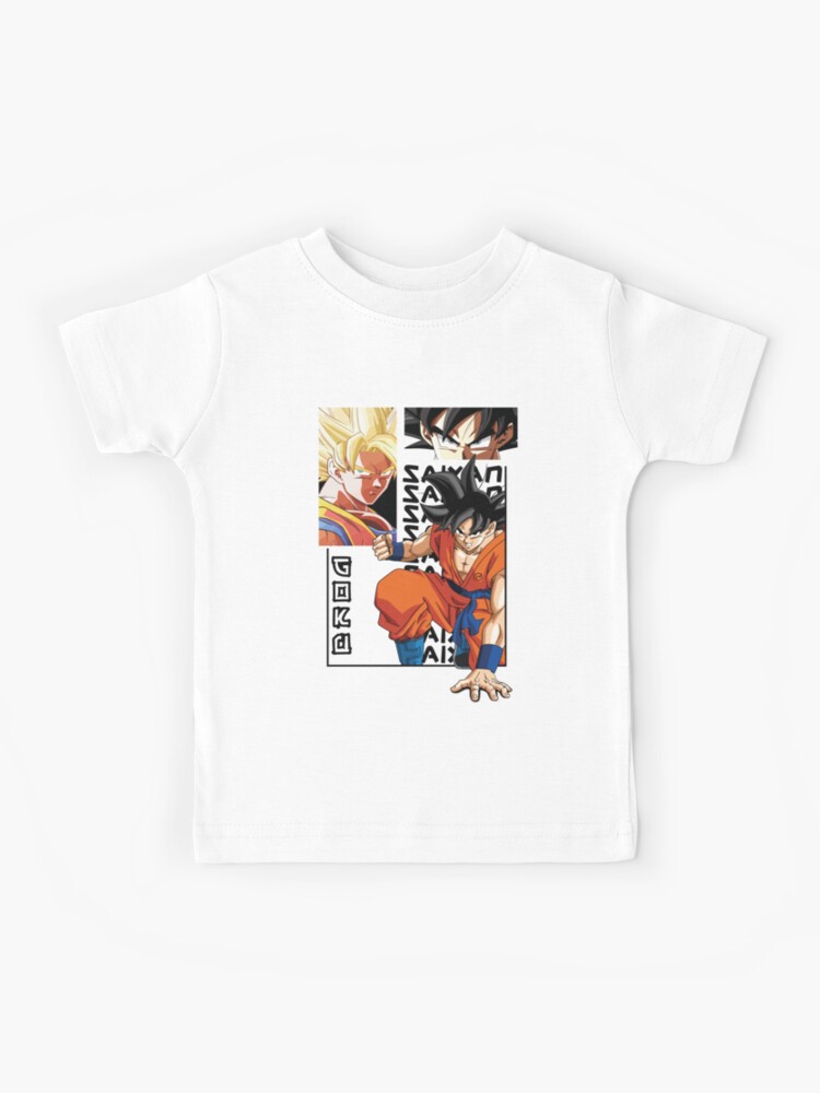 Dragon Ball Old School Goku  Kids T-Shirt for Sale by VitezCrni