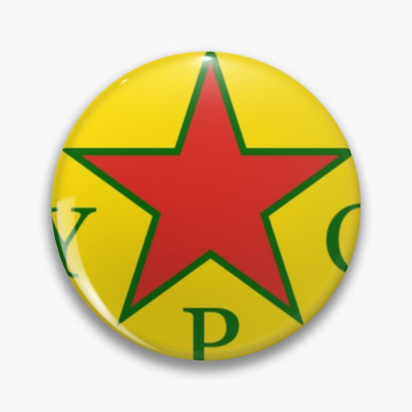 Artikelvorschau, YPG-Flagge geschmückt entworfen und verkauft von KurdishShops.
