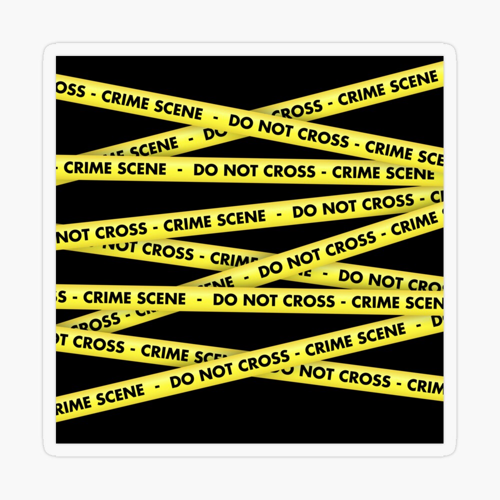 crime scene tape wallpaper