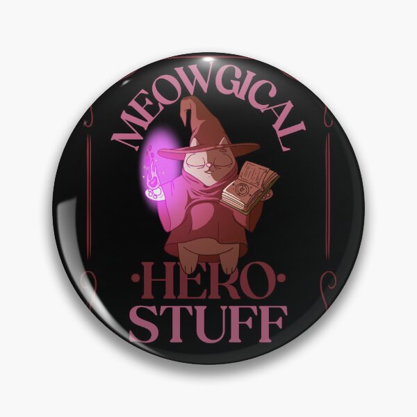 Item preview, Meowgical Hero Stuff designed and sold by Regan Crowley.
