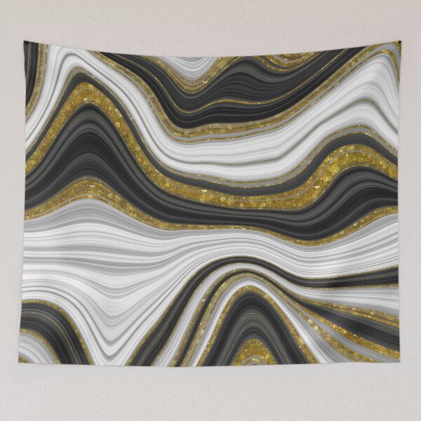 Item preview, Gold Glitter Marble Background - Glitter Wallpaper | Golden Wallpaper designed and sold by Delandor.