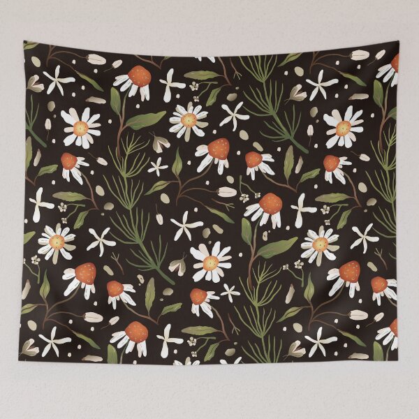 Item preview, Marigolds & Jasmines designed and sold by deepgoa.