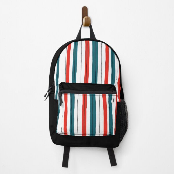 Item preview, Red and blue Hand drawn Vertical Stripes designed and sold by The-Meraki-Man.