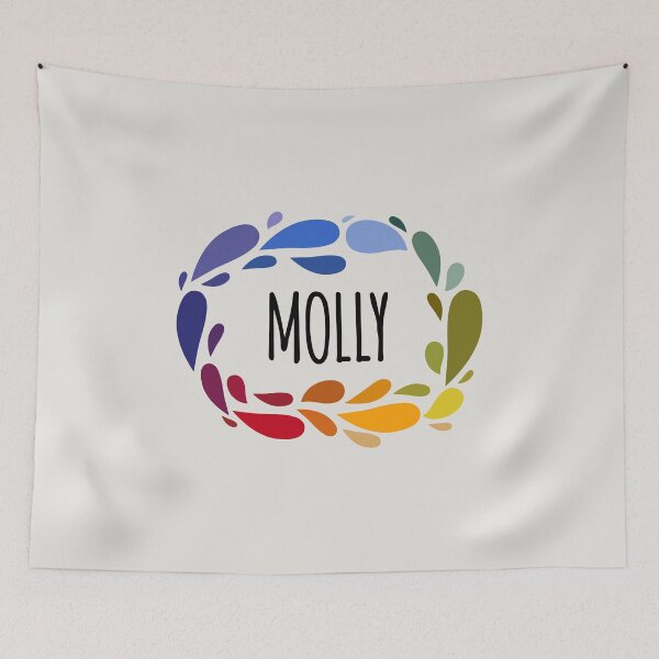Artikelvorschau, Molly Name Niedliches buntes Geschenk namens Molly entworfen und verkauft von kindxinn.