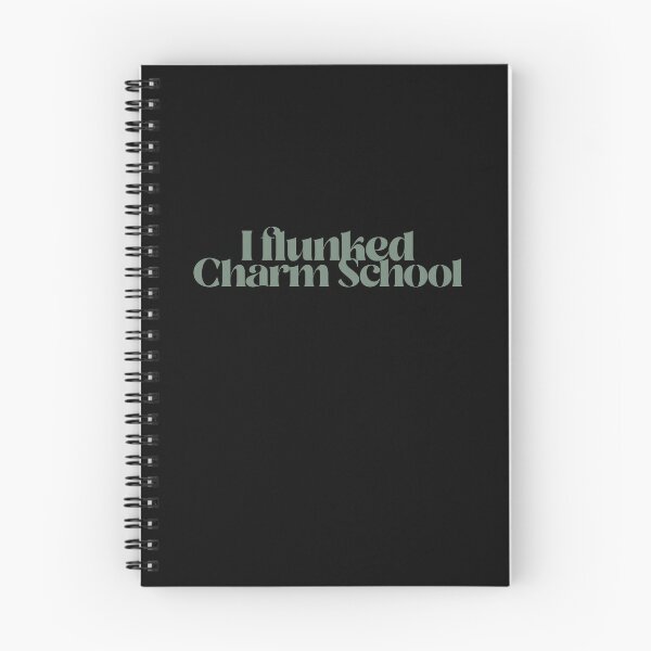 Item preview, I flunked Charm School designed and sold by CrazeeTeez.