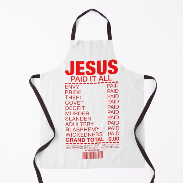 Item preview, Jesus Paid It All designed and sold by plushism.
