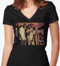 Untitled Women's Fitted V-Neck T-Shirt
