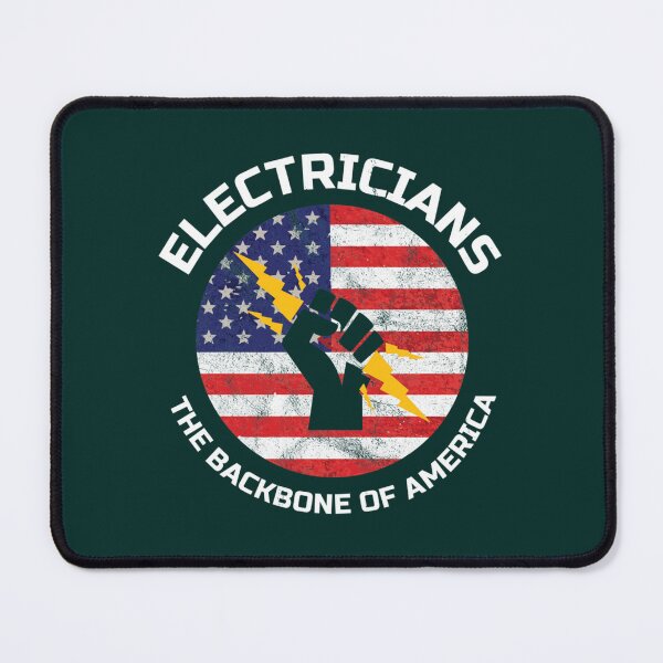 Item preview, Electrician Backbone of America Gift Electrical Contractor Engineer Energy Worker     designed and sold by GCarlina.