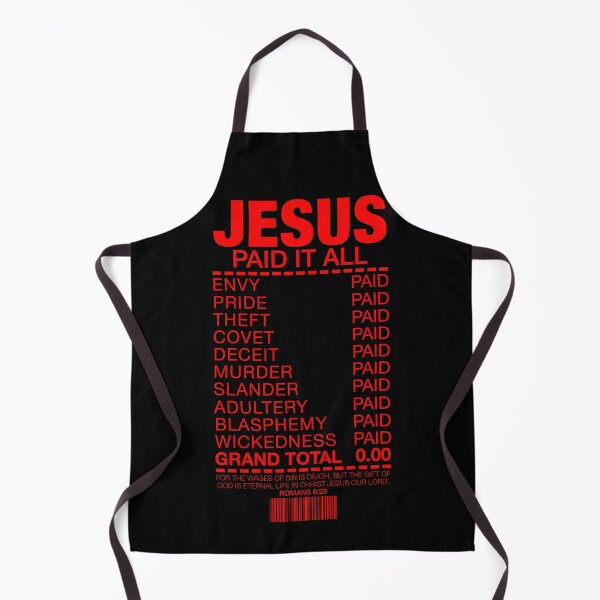 Item preview, Jesus Paid It All designed and sold by plushism.