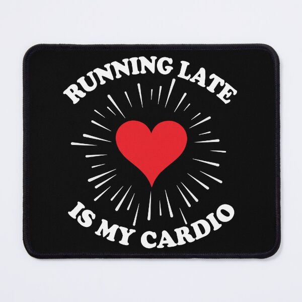Item preview, Running Is My Cardio designed and sold by Whimsical Thinker.
