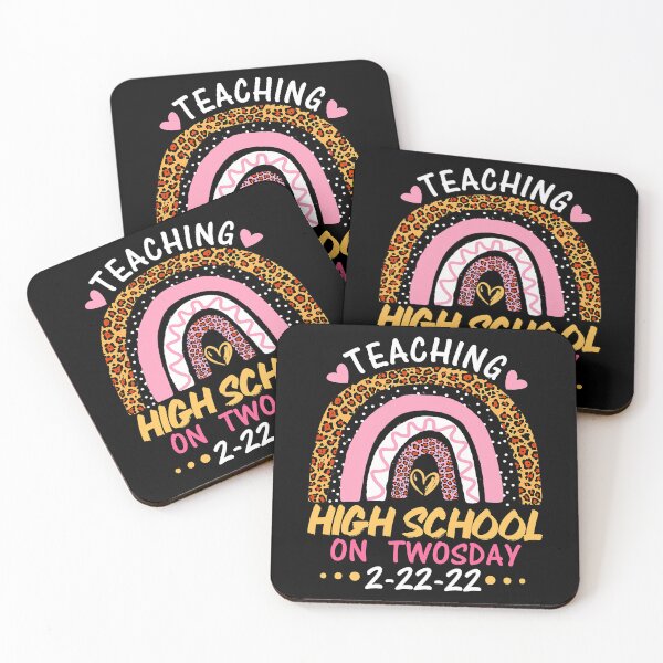 Item preview, 2222022 Teaching High School On Twosday Teacher T-Shirt designed and sold by viselxmce.