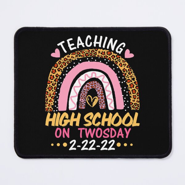 Item preview, 2222022 Teaching High School On Twosday Teacher T-Shirt designed and sold by viselxmce.