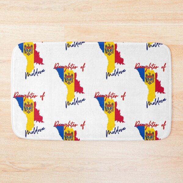 Item preview, Daughter of Moldova Map Flag designed and sold by NovawayDirect.