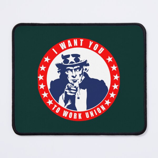Item preview, Funny Uncle Sam - Work Union   designed and sold by GCarlina.