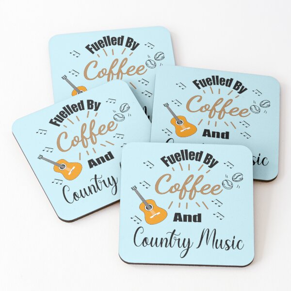 Item preview, Fuelled by Coffee and Country Music designed and sold by Theodore-Au.