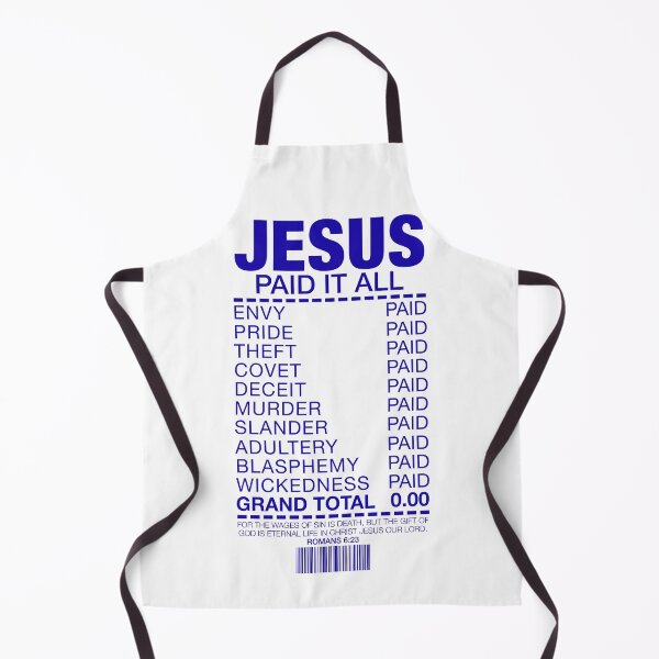 Item preview, Jesus Paid It All designed and sold by plushism.