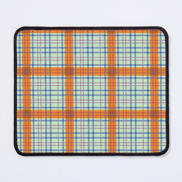 Item preview, Orange Blue Checks designed and sold by deepgoa.