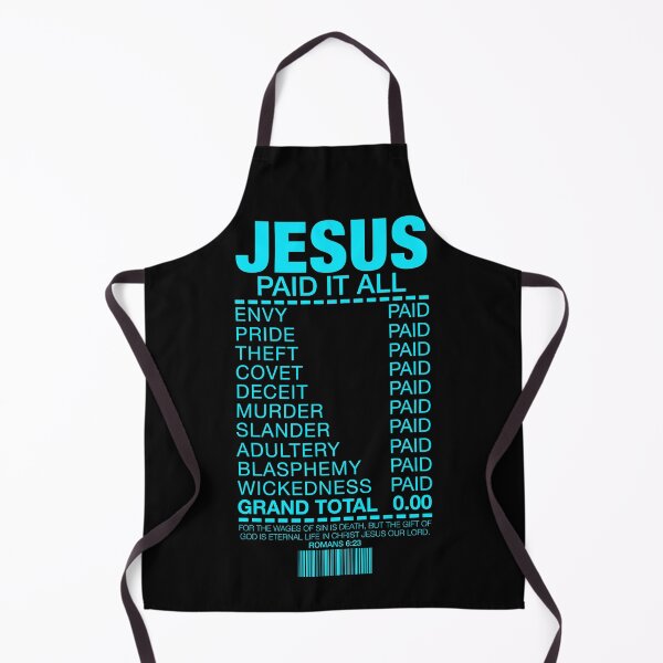Item preview, Jesus Paid It All designed and sold by plushism.
