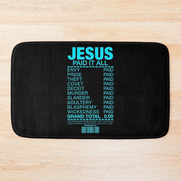 Item preview, Jesus Paid It All designed and sold by plushism.
