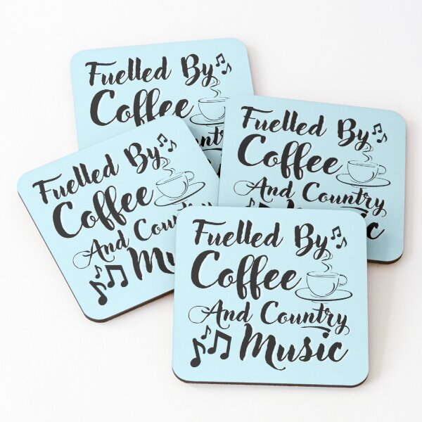 Item preview, Fuelled by Coffee and Country Music designed and sold by Theodore-Au.