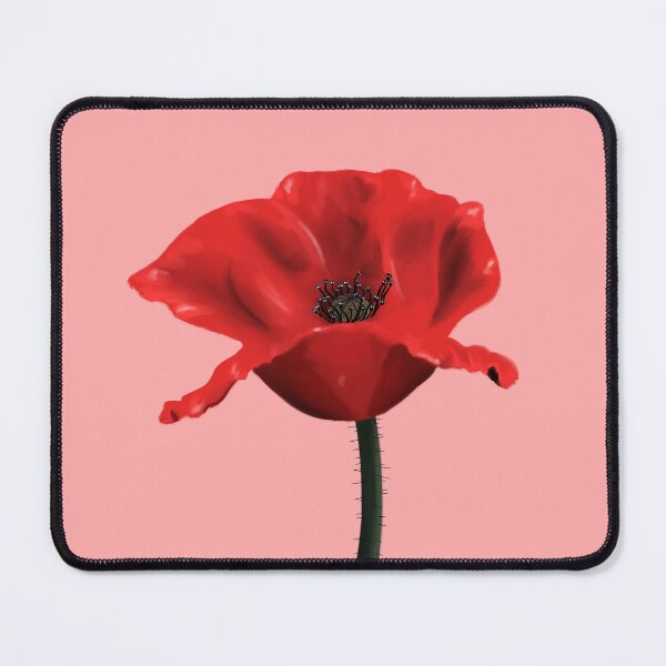 Item preview, Necropolis Poppy Sticker designed and sold by JustHumey.