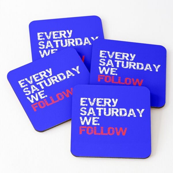 Artikelvorschau, Rangers FC, Every Saturday We Follow, Geschenk für Fußballfans, Glasgow entworfen und verkauft von FootyLocker.