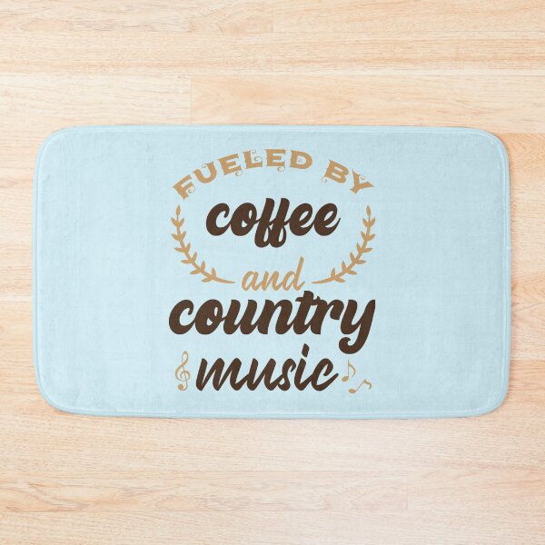 Item preview, Fuelled By Coffee And Country Music - If you love coffee and listening to country music, this design designed and sold by Theodore-Au.